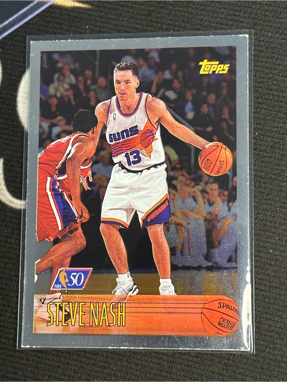 1996-97 Topps - Steve Nash #182 Foil Nba 50 (RC)